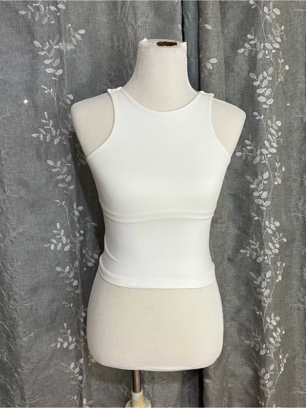 Free People High-Neck Cropped Tank